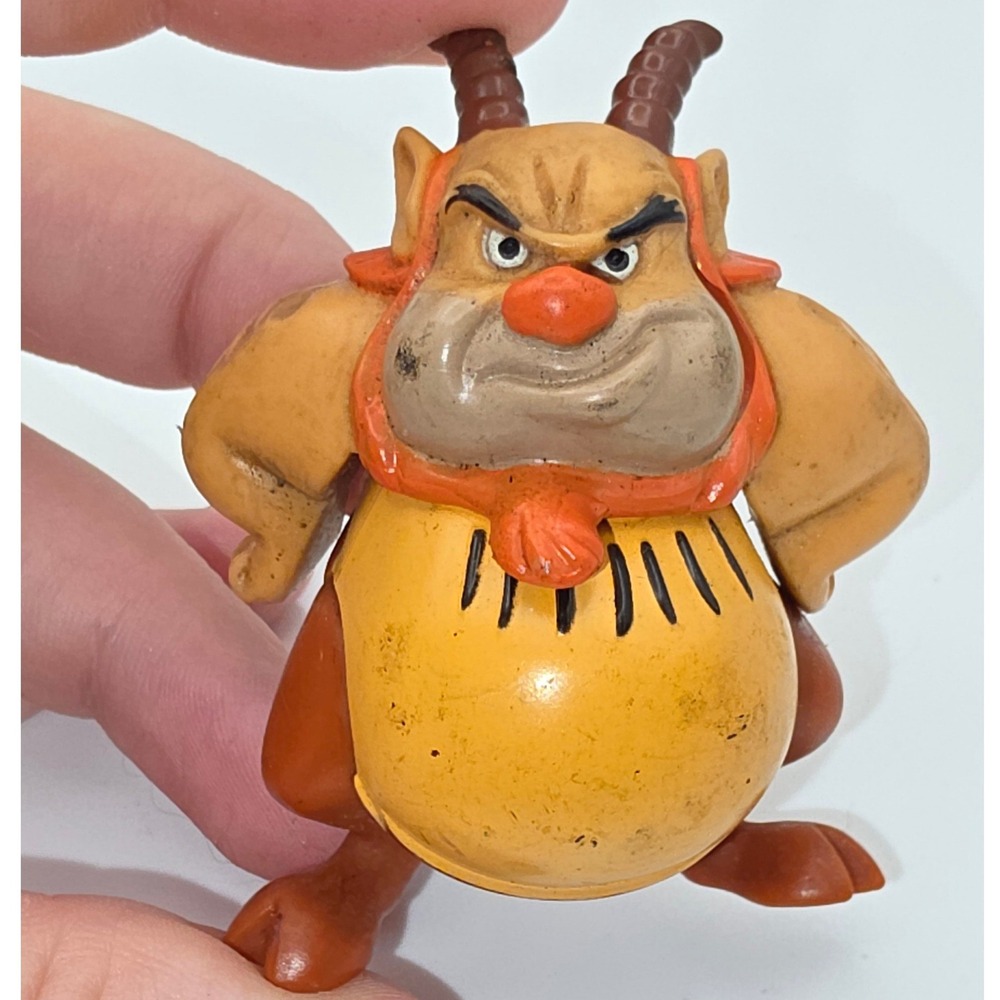 McDonalds Happy Meal Toy Small Orange Fair 1996 Disney Hercules Phil Figure